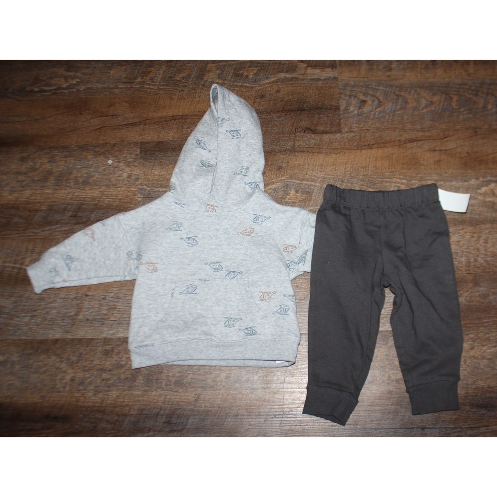 Baby boys Carter's 2 pc size 9 month helicopter outfit